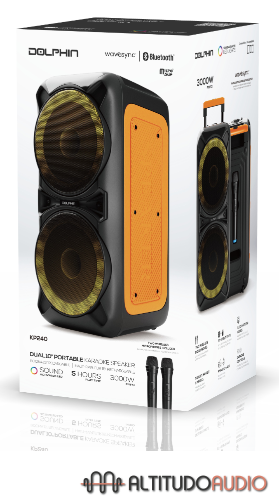 KP240 Rechargeable Party Speaker