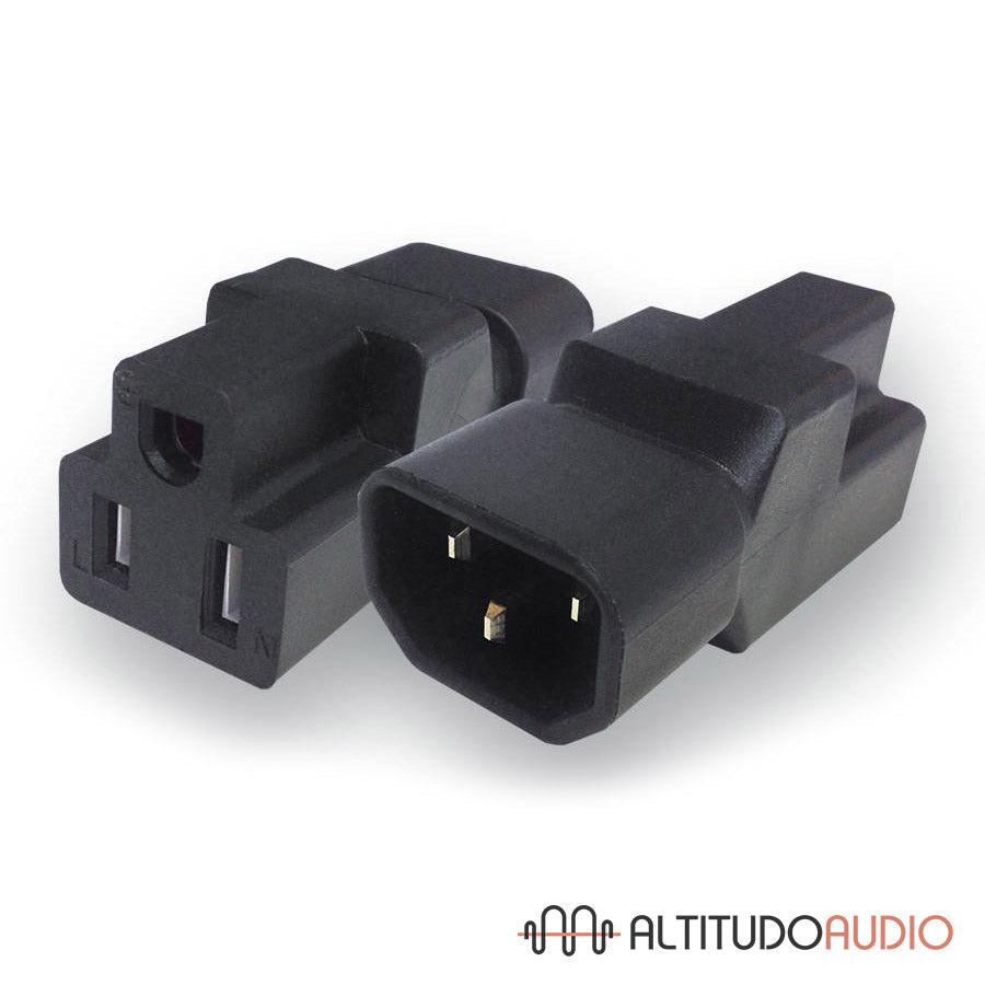 IEC Single Socket Power Cord Adapter