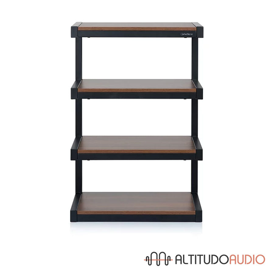 ESSE 4 Glass Shelf HiFi Audio Rack Walnut