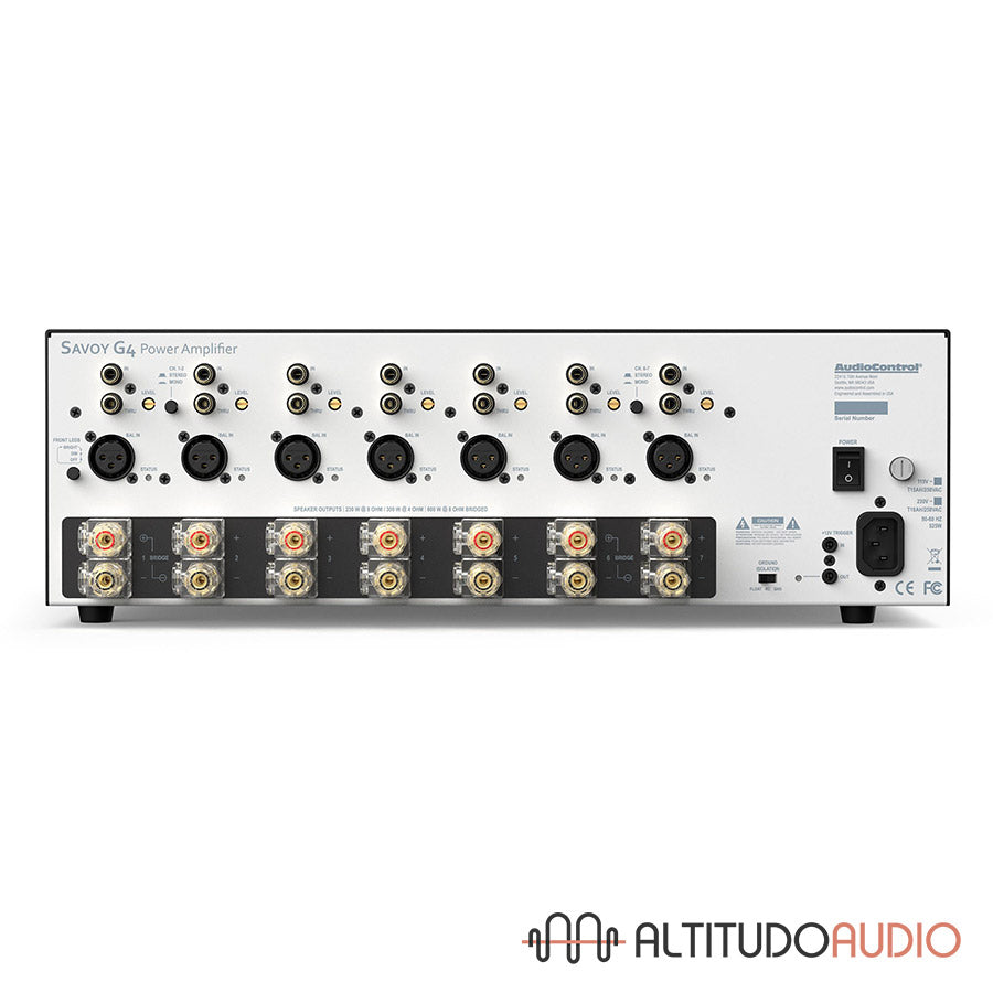 Savoy G4 Multi-Channel Power Amplifier