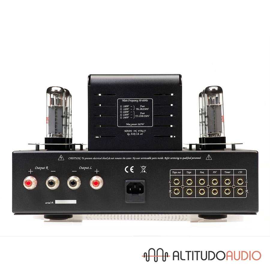 S6 Class A Integrated Stereo Tube Amplifier - Black (30 + 30 W RMS)
