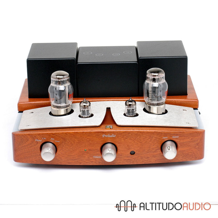 PRELUDIO Class A Integrated Stereo Tube Amplifier (14 + 14 W RMS)