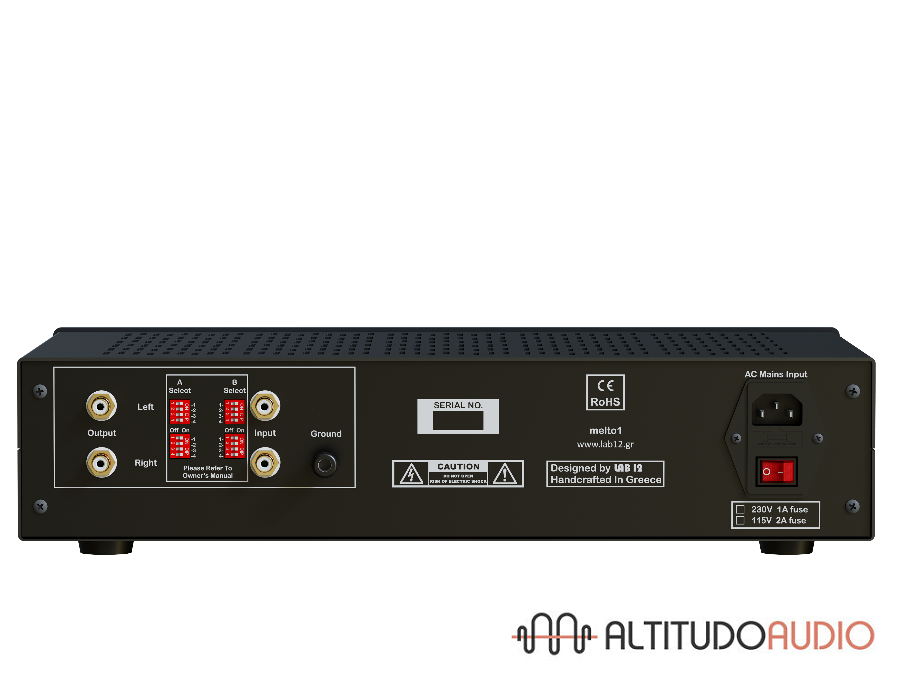 Melto1 Tube MC/MM Phono Preamplifier