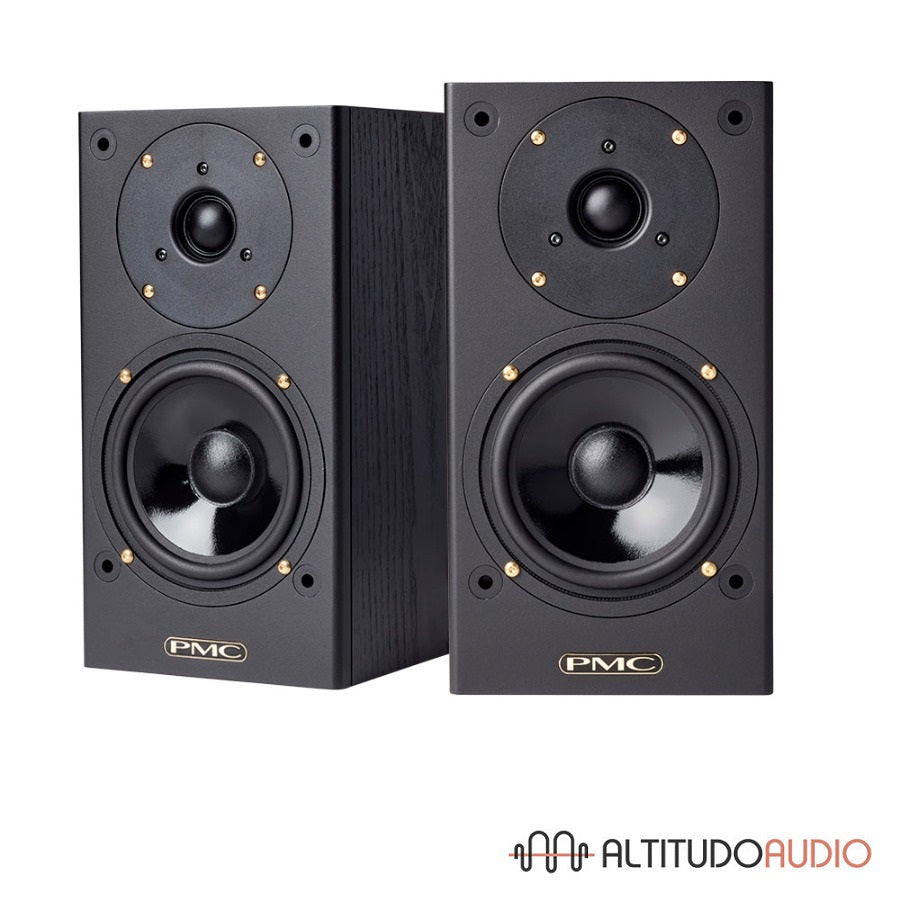 DB1 GOLD BOOKSHELF SPEAKERS - PAIR