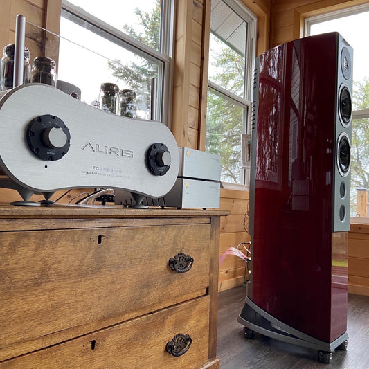 Audiovector R6 Arrete delivered to the Island/Auris/Zidoo/Nordost