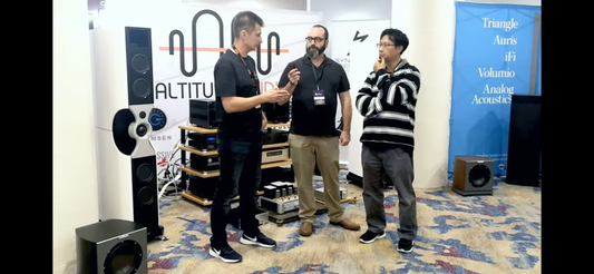 I told them their speaker sounded like crap at the Toronto audio show!