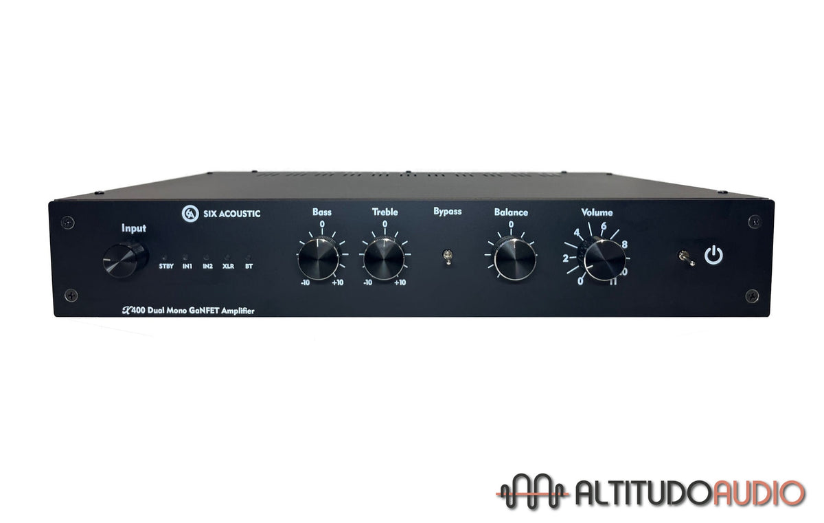 SIX ACOUSTIC X 400 GanFet Integrated Amplifier