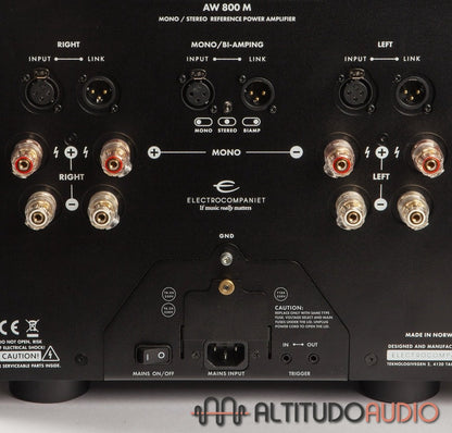 Electrocompaniet AW 800 M Reference Monoblock Power Amplifier (Pre-Owned)