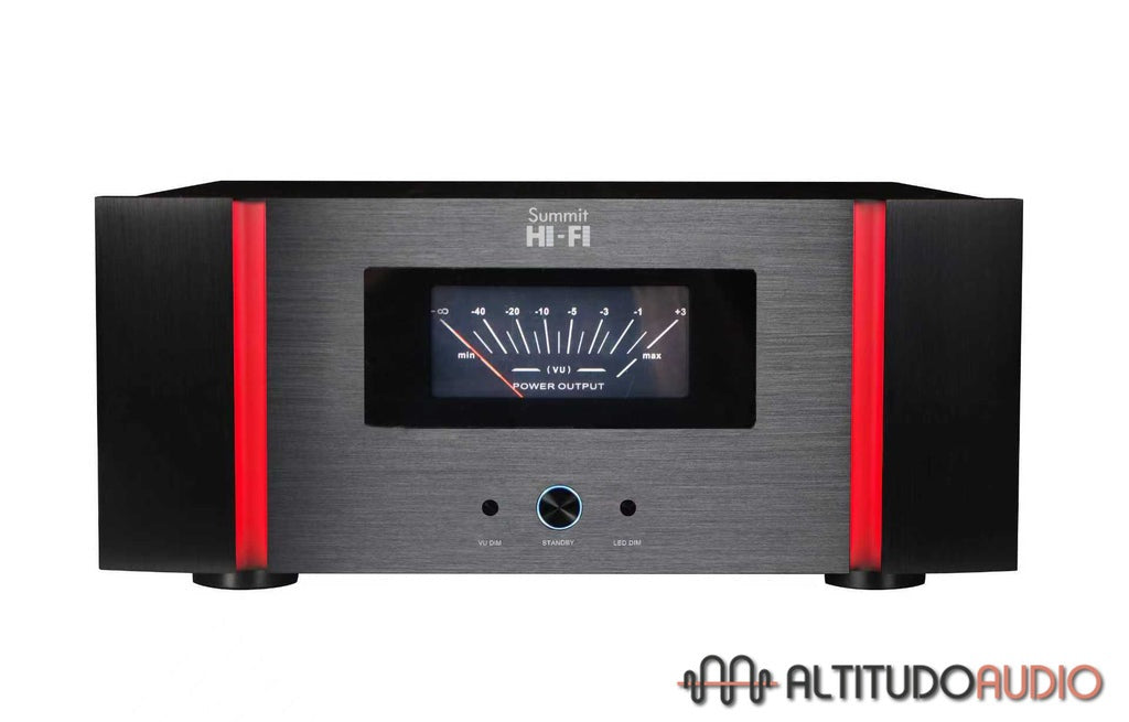 Summit HiFi Pretium P7 360Wx7-Analog Meters & RGB Glow
