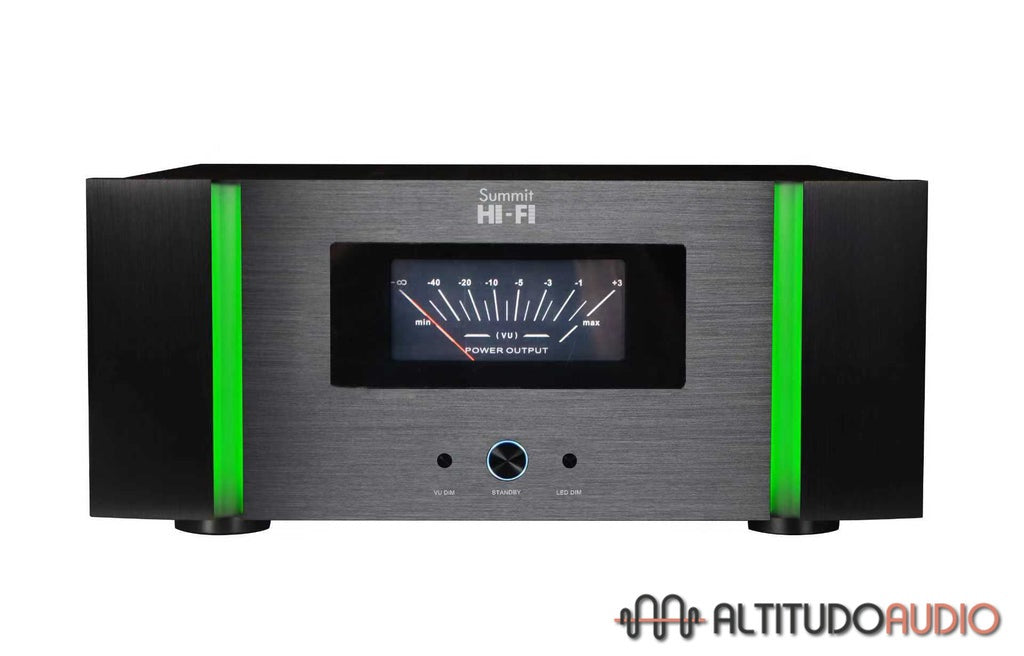 Summit HiFi Pretium P7 360Wx7-Analog Meters & RGB Glow