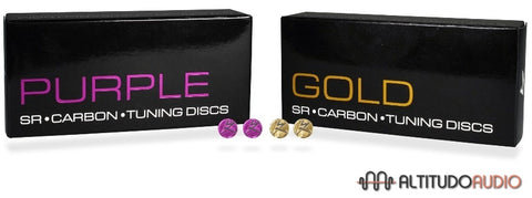 CTD - Carbon Tuning Discs (4 Pack - 2x Gold & 2x Purple)