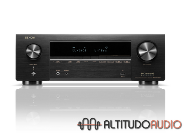 Denon 7.2 Channel 175W 8K AV Receiver with HEOS Built In  (AVRX1800H)