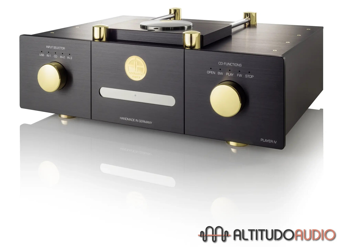ACCUSTIC ARTS® PLAYER IV (Top Loader) CD Transport with DAC
