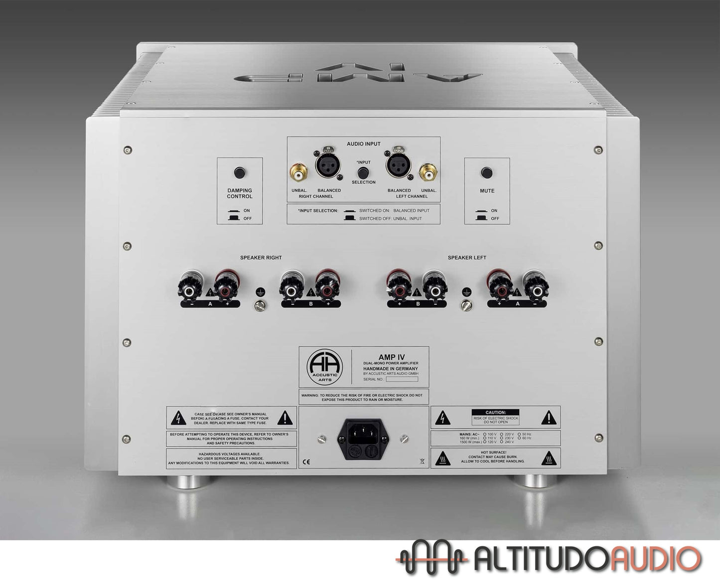 ACCUSTIC ARTS® AMP IV Stereo Power Amplifier