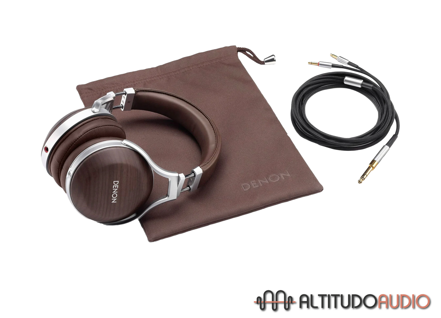 Denon AH-D5200 Ultra-premium Hi-Fi Headphones with drivers made in Japan