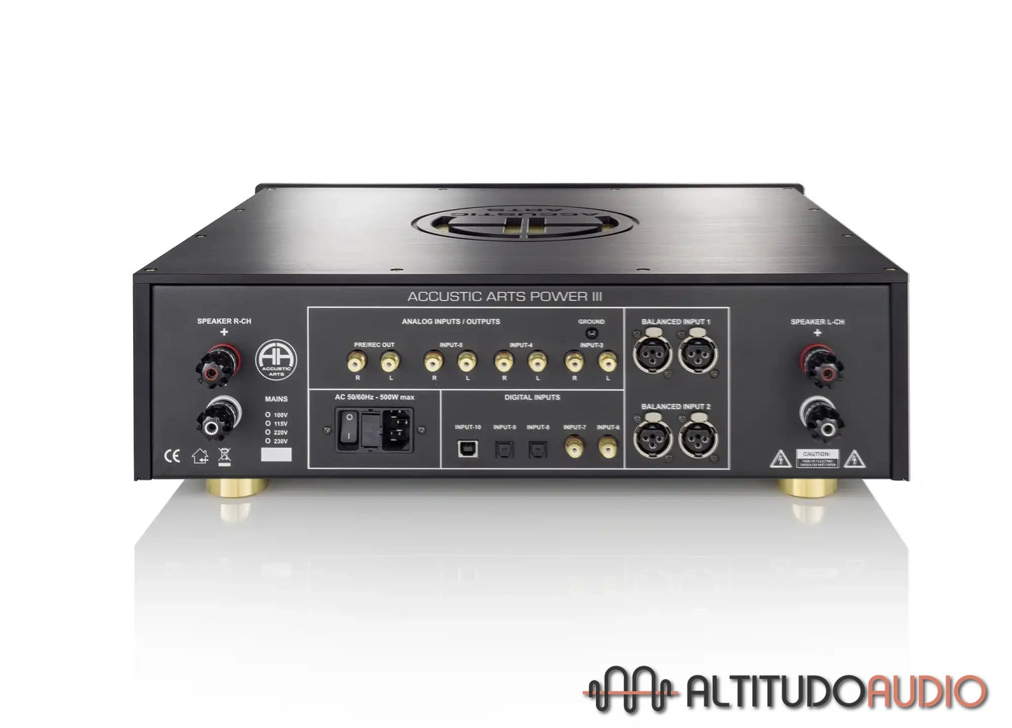 ACCUSTIC ARTS® POWER III Integrated Stereo Power Amplifier