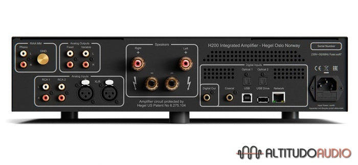 Hegel H200 Streaming Amplifier