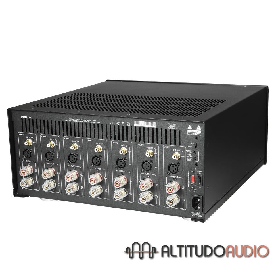 Summit HiFi "A7" Gen 2- 7 Channel Toroidal Power Amplifier
