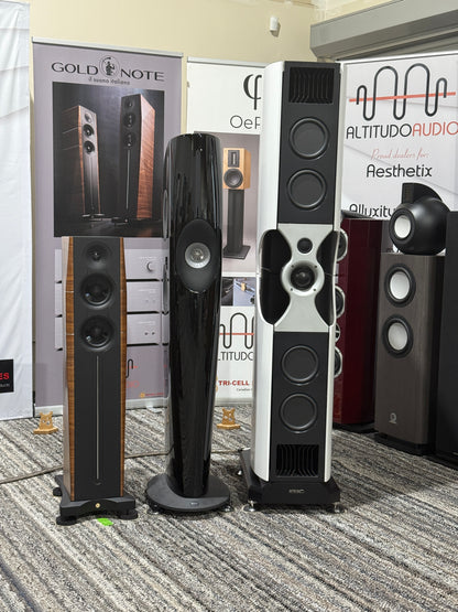 PMC FACT FENESTRIA TOWER SPEAKERS - PAIR (White Silk) (Pre-Owned)
