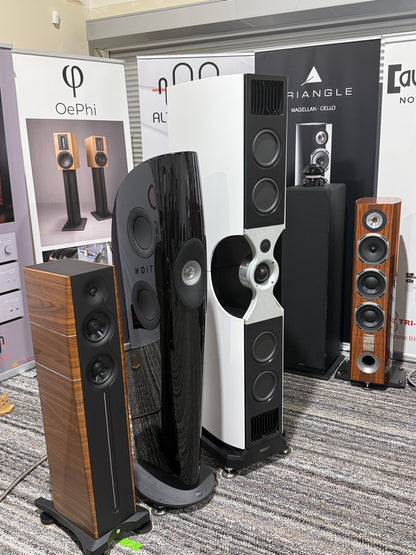 PMC FACT FENESTRIA TOWER SPEAKERS - PAIR (White Silk) (Pre-Owned)