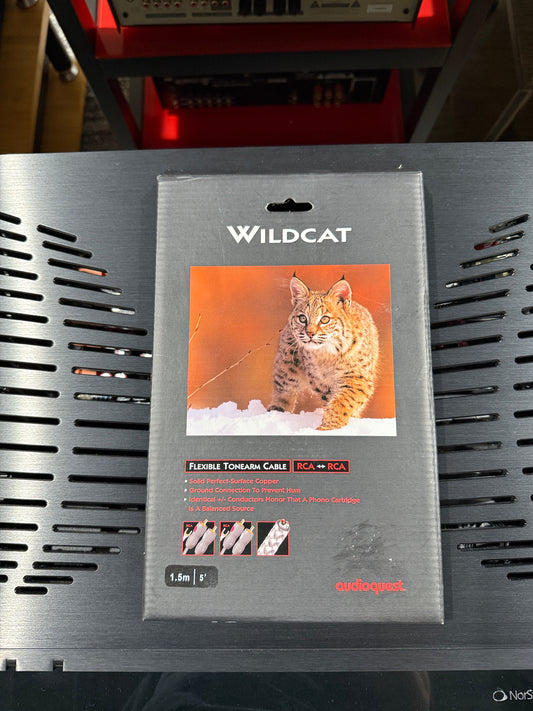 Audioquest Wildcat Phono RCA Cable (1.5M) (Pre-Owned)