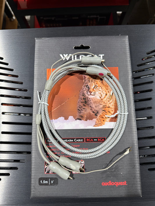 Audioquest Wildcat Phono RCA Cable (1.5M) (Pre-Owned)