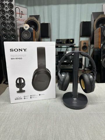 Sony WH-RF400 Wireless TV headphones with transmitter (Pre-Owned)