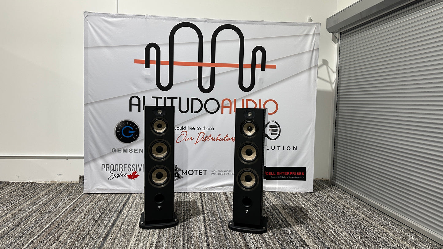 Focal ARIA 948 Floor Standing Speakers - Gloss Black