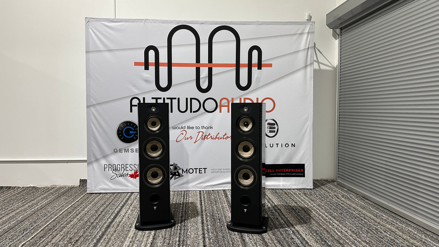 Focal ARIA 948 Floor Standing Speakers - Gloss Black