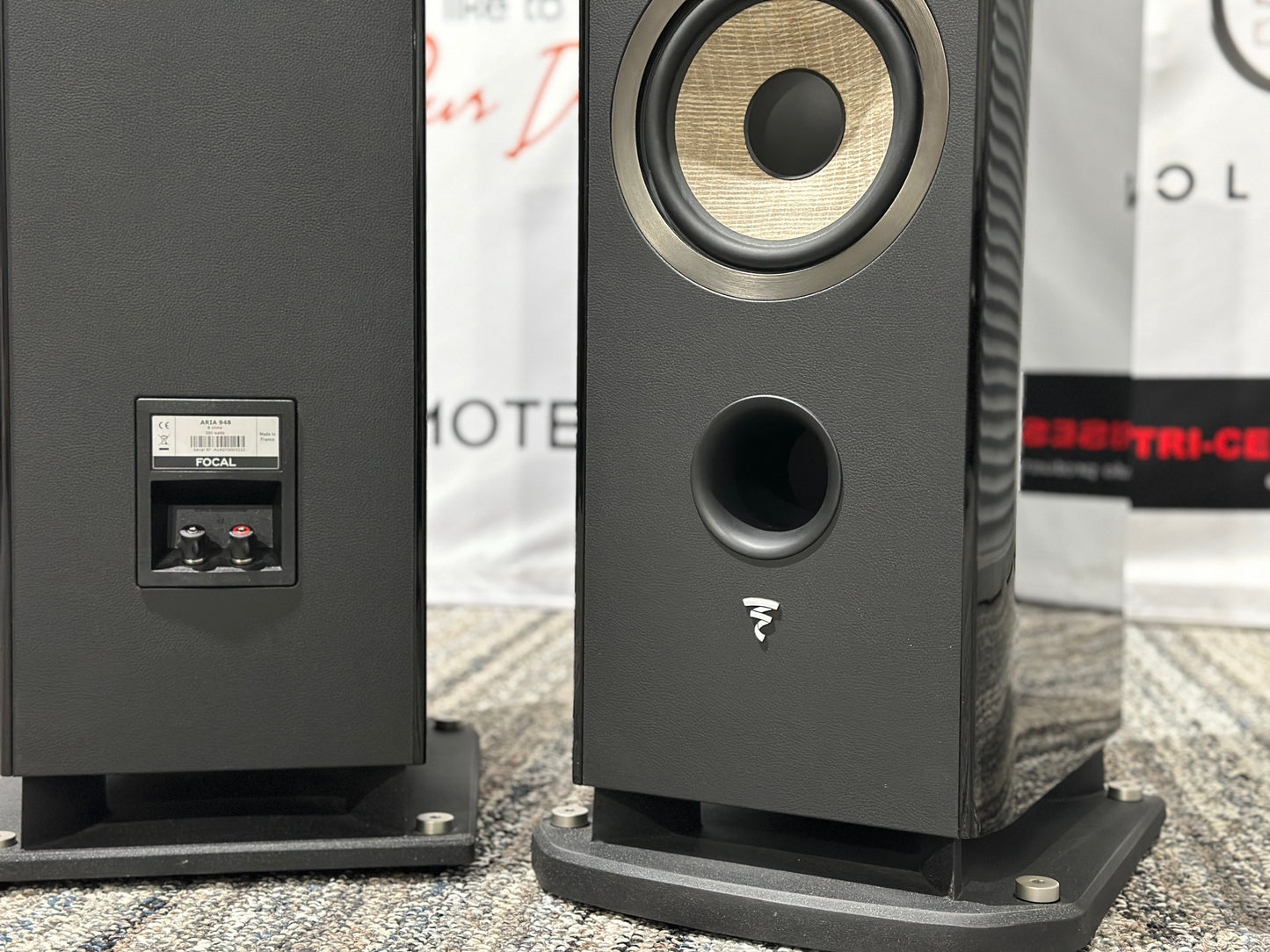 Focal ARIA 948 Floor Standing Speakers - Gloss Black