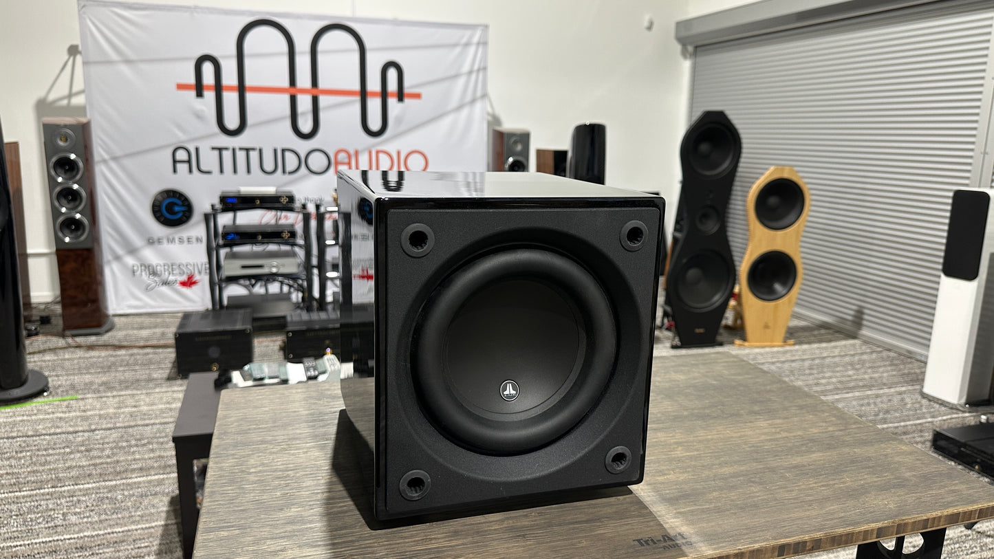 JL D108 Subwoofer (Gloss Black)  (Pre-Owned)