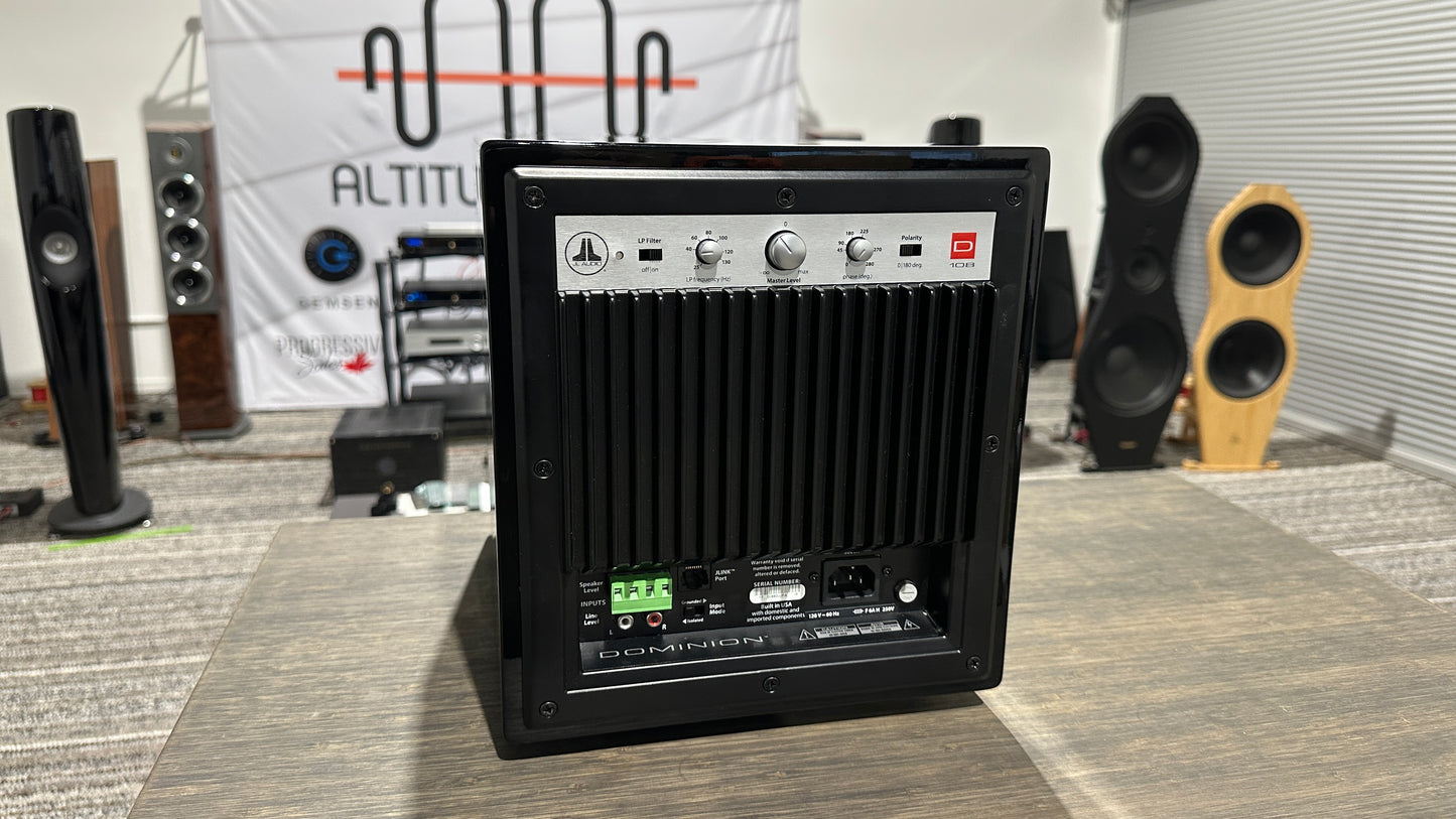 JL D108 Subwoofer (Gloss Black)  (Pre-Owned)