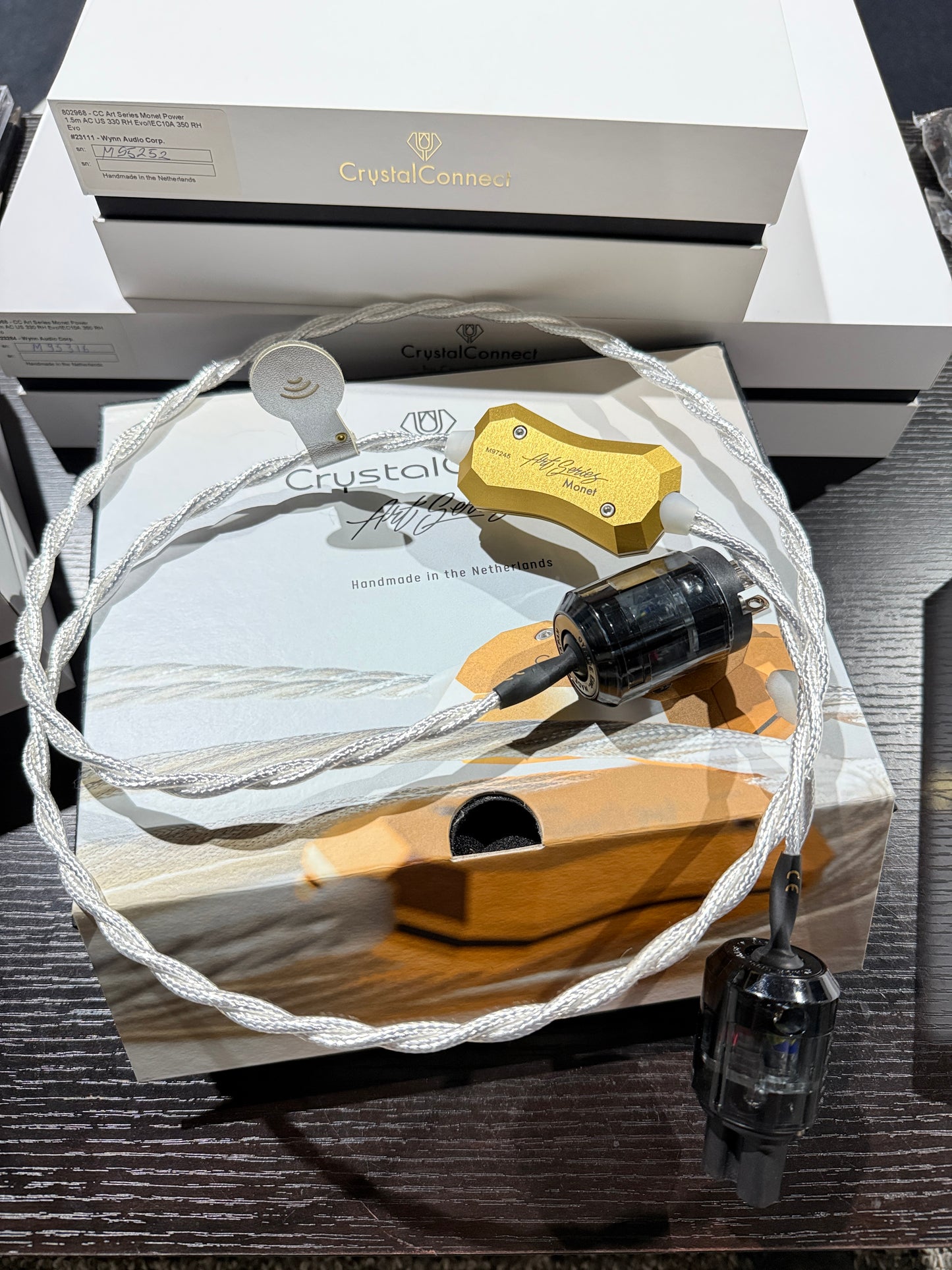 Crystal Cable 1.5 Meter Monet Power Cord