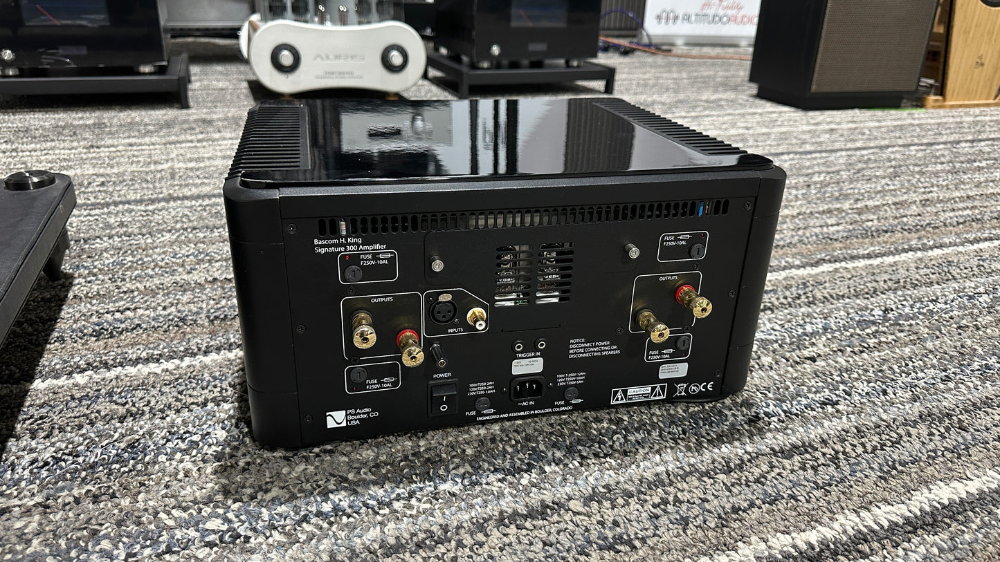 PS Audio BHK Signature 300 Mono (Black/Pair) (Pre-Owned)