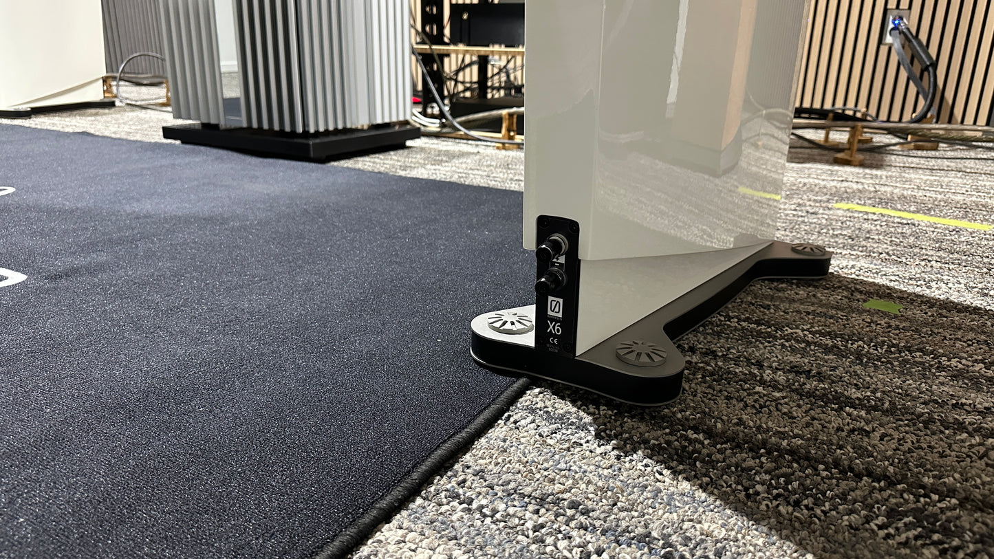 Borresen X6 Floorstanding Loudspeakers (Gloss White) (Pre-Owned)