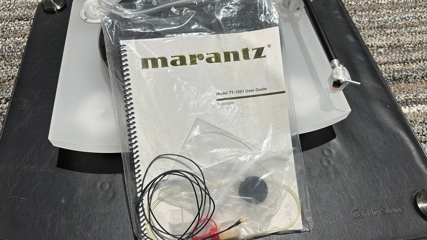 Marantz Reference Series TT-15S1 Manual belt-drive Turntable with cartridge (Pre-Owned)