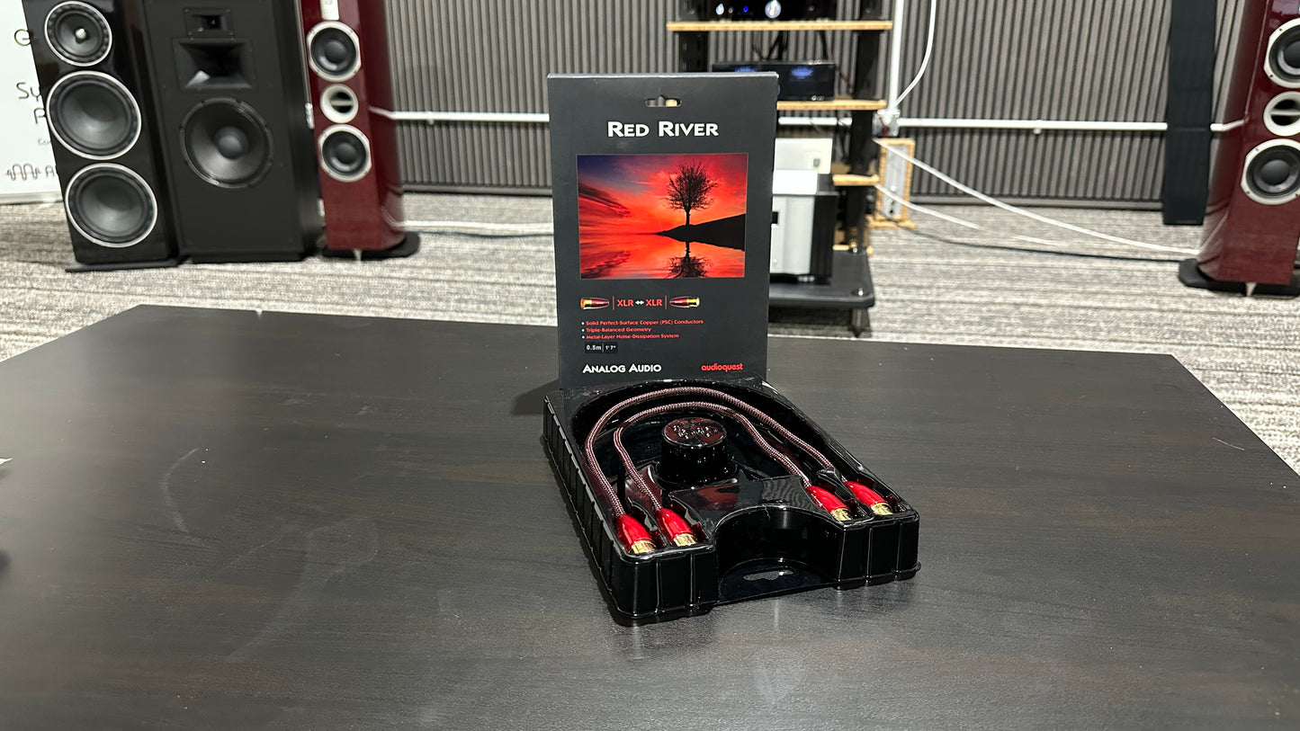 AudioQuest Red River XLR Cable (0.5m) (Pre-Owned)