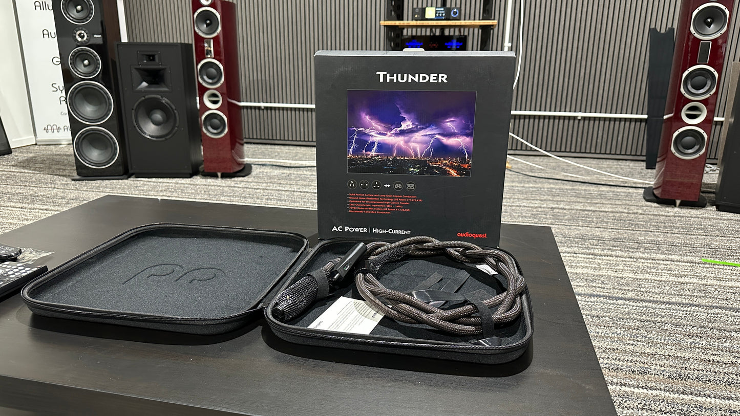 Audioquest Thunder High (Variable) Current Power Cable (Pre-Owed)