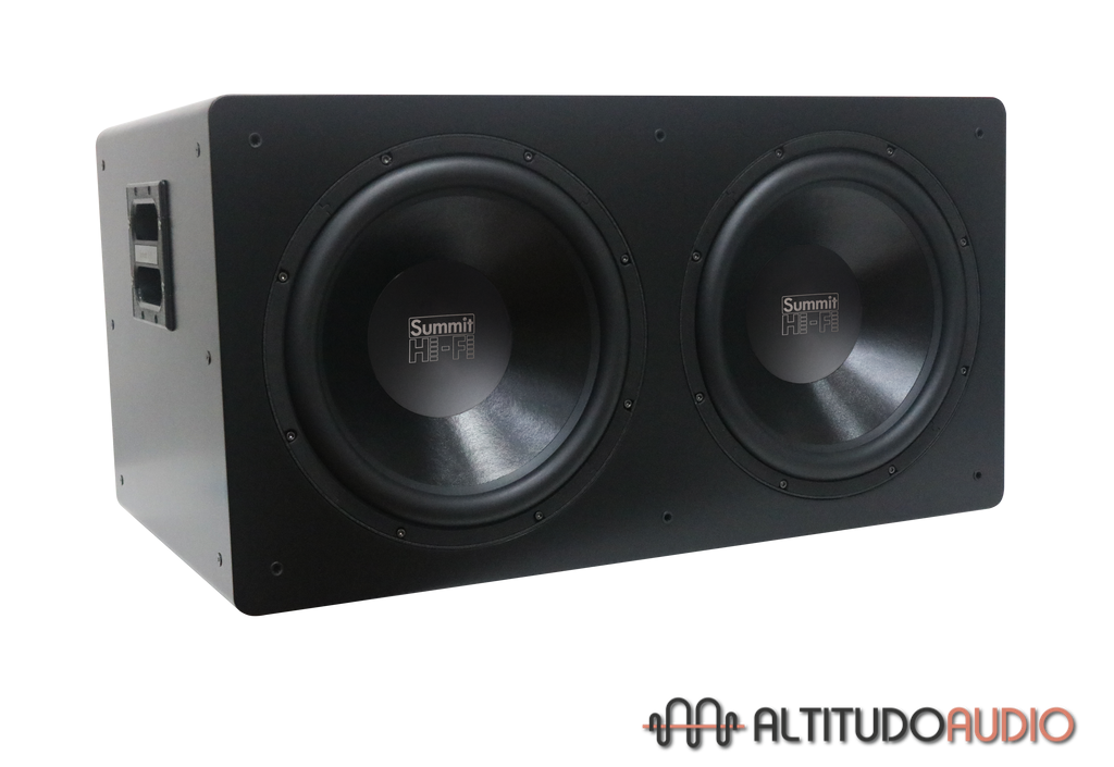 Summit HiFi Pretium Dual 15" Series DSP Subwoofer