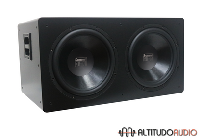 Summit HiFi Pretium Dual 15" Series DSP Subwoofer