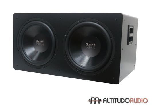 Summit HiFi Pretium Dual 15" Series DSP Subwoofer