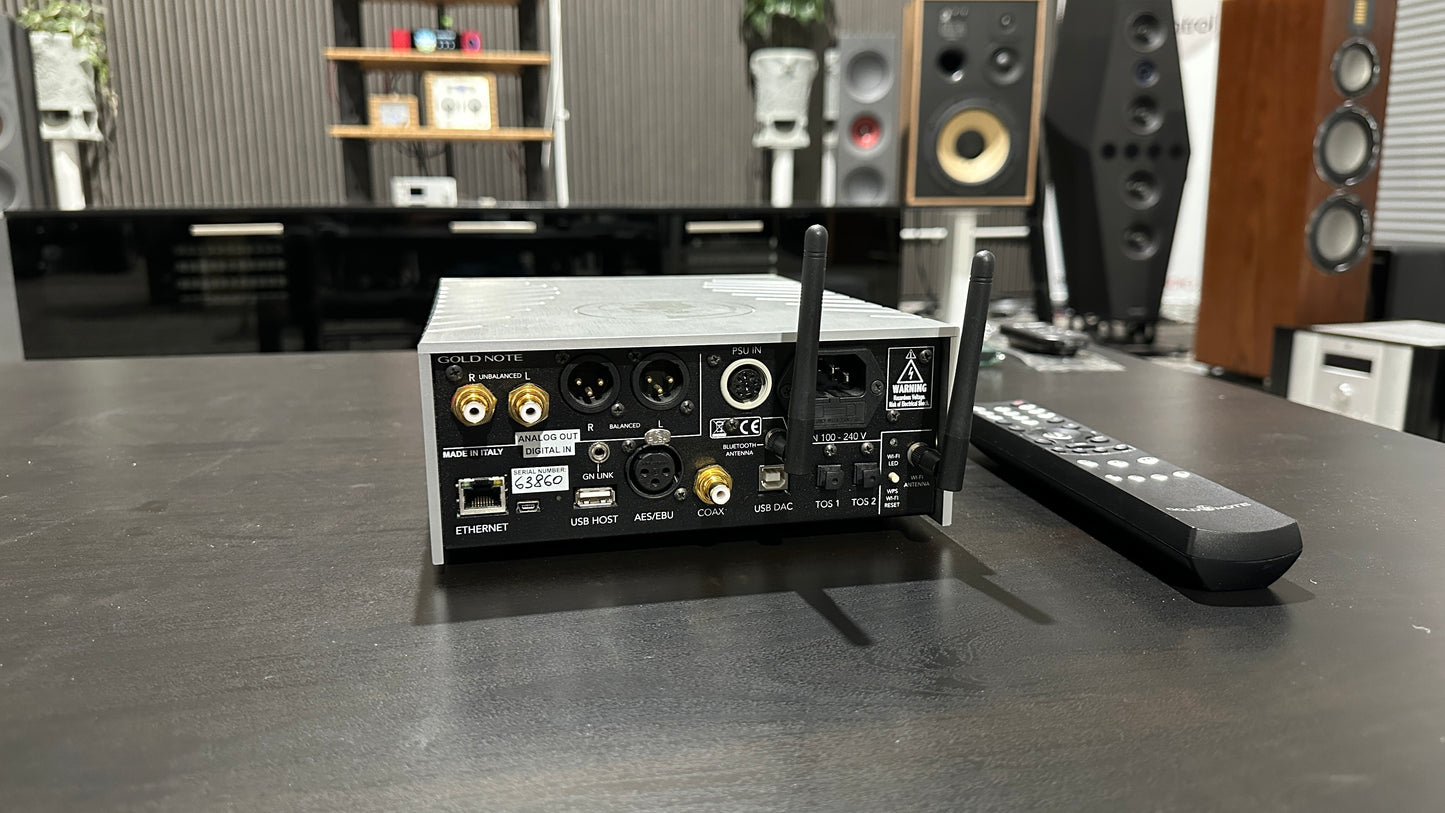 Gold Note DS-10 DAC Streamer (Pre-Owned)