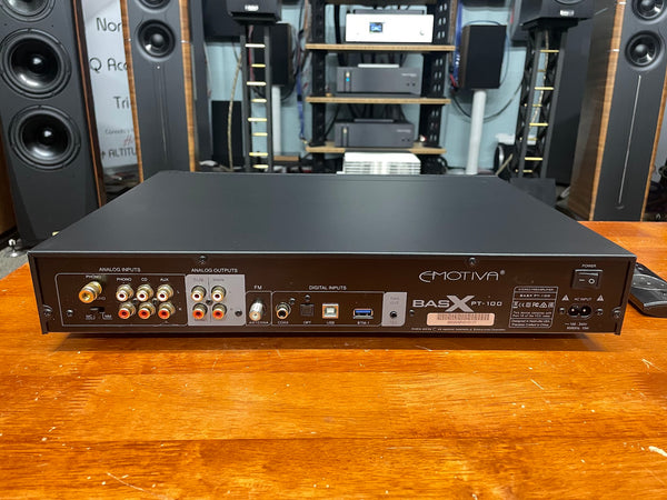 Emotiva PT-100 - Stereo Pre-Amplifier/DAC/Tuner