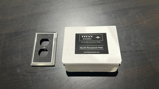 Titan Acoustics - Stealth Receptacle Plate