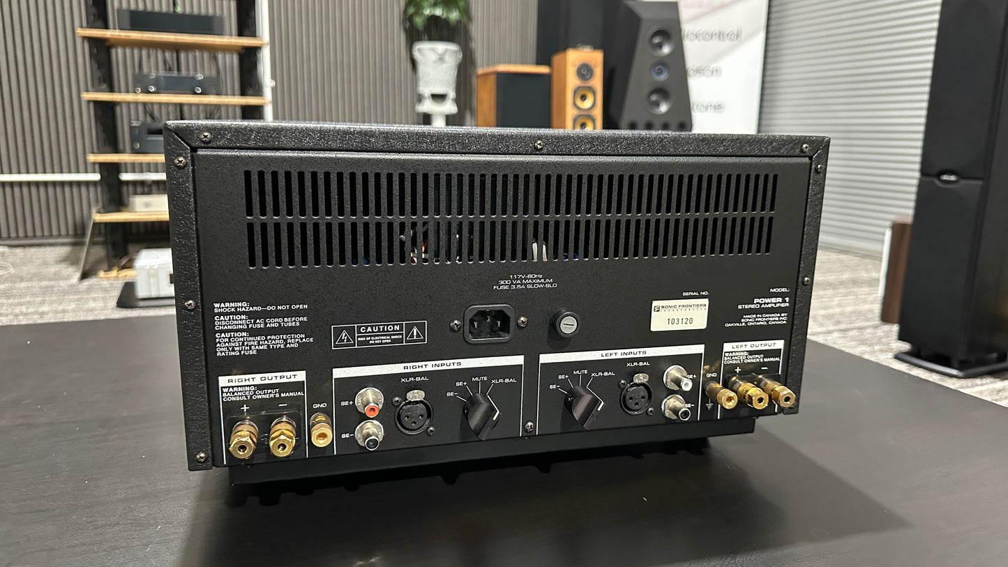 Sonic Frontiers Power 1 Stereo Amplifier(Pre-Owned)