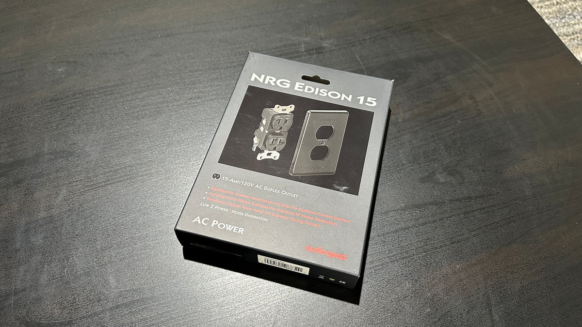 AudioQuest NRG Edison Duplex Wall Outlet