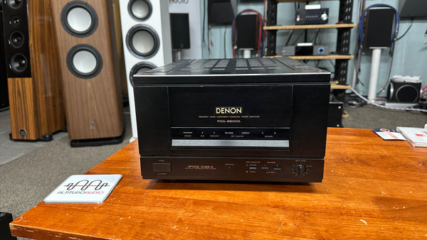 Denon POA-6600A Mono Power Amplifier (pair)