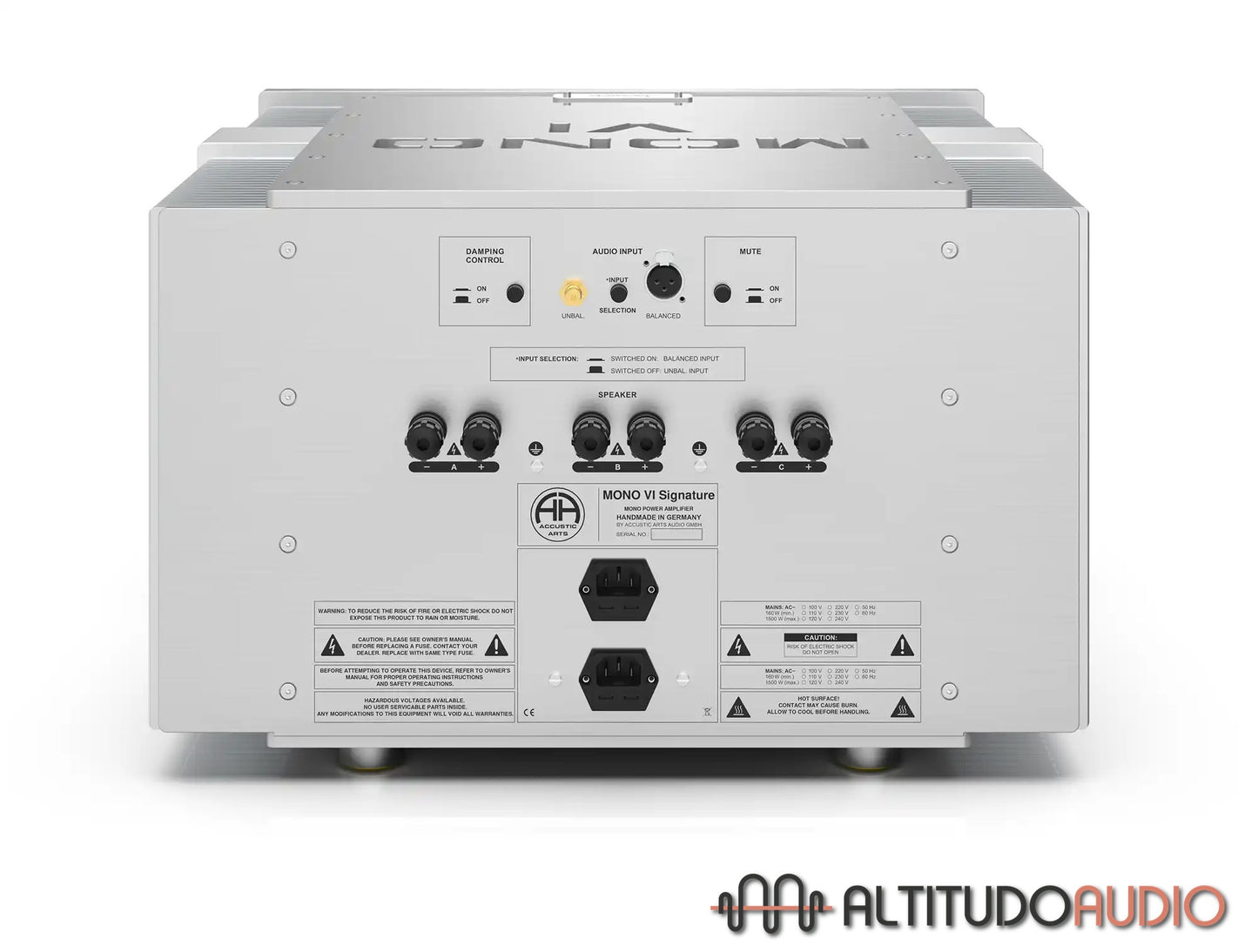 ACCUSTIC ARTS® MONO VI SIGNATURE Mono Power Amplifier (Pair)