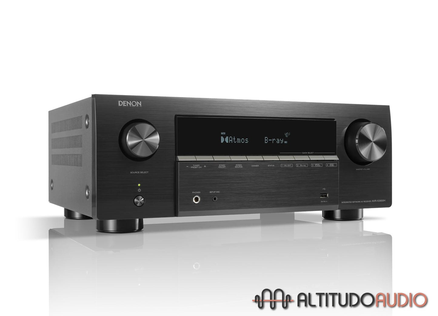 Denon AVR-X2900H 7.2 Ch. 95 W 4K/8K AV Receiver
