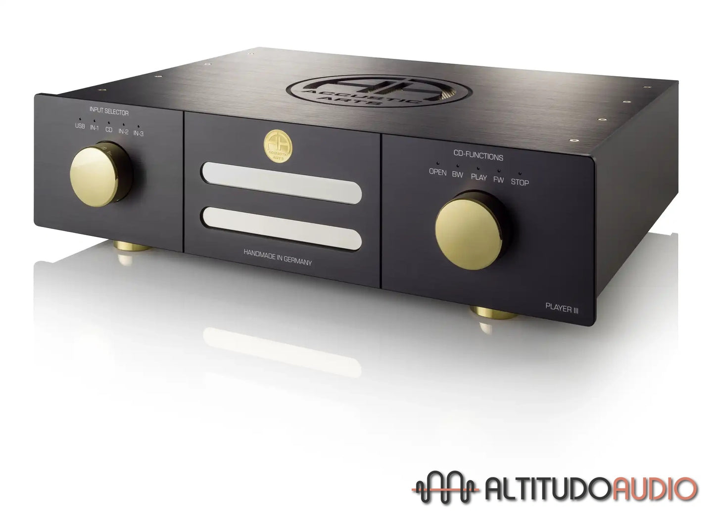 ACCUSTIC ARTS® PLAYER III Premium CD Player with DAC